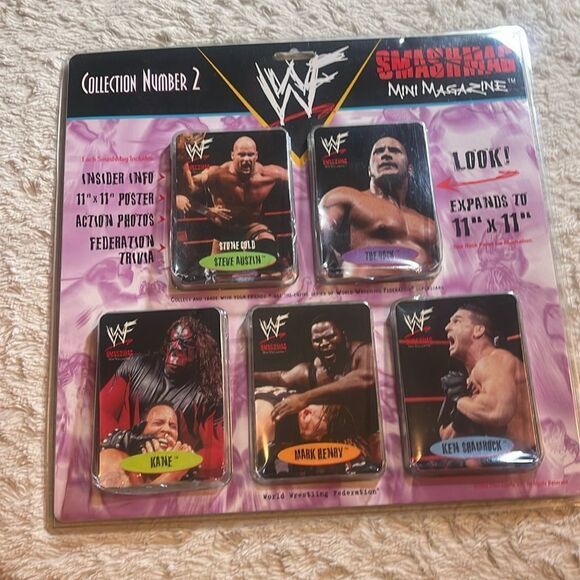 NEW smashing mini magazine collection, number 2 WWF VINTAGE - Picture 1 of 5